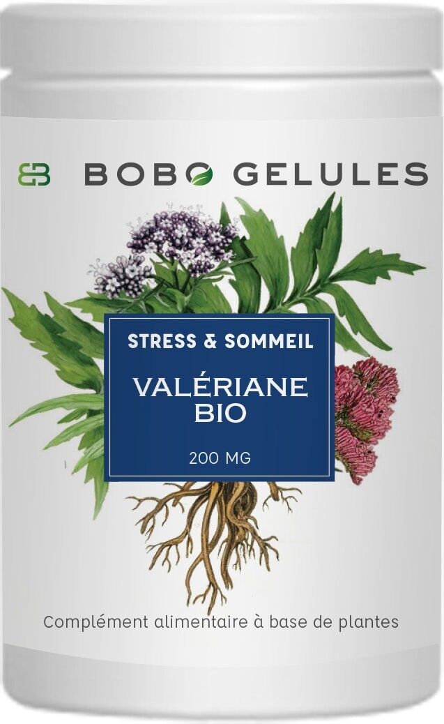 Nahrungsergänzungsmittel - BOBO BIO-VALERIANKAPSELN 200 mg