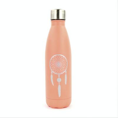 Insulated bottle 500 ml - Dream catcher - Orange