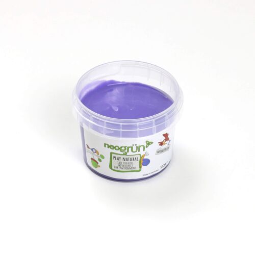 Bio-Fingerfarbe vegan - 120g Becher - violett
