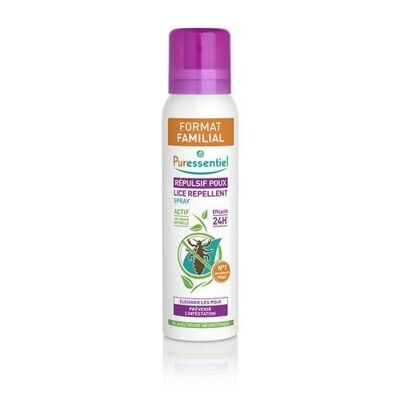 Spray Répulsif Poux - Format familial - 200 ml