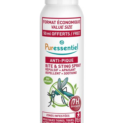 Spray Répulsif + Apaisant Anti-Pique aux Huiles Essentielles BIO - 200 ml