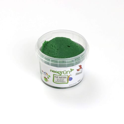 Bio Easy-Knete vegan - 120g Becher - grün