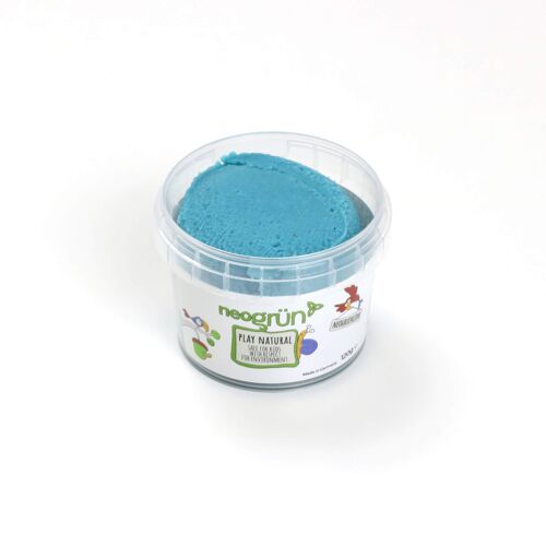 Bio Easy-Knete vegan - 120g Becher - blau