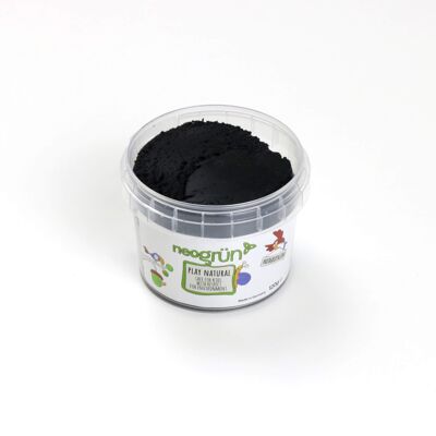 Masilla fácil orgánica vegana - vaso 120g - negro
