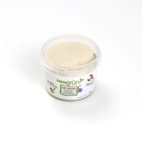 Bio Easy-Knete vegan - 120g Becher - weiß