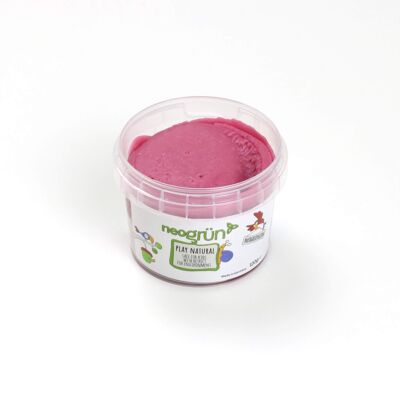 Organic easy dough vegan - 120g cup - pink