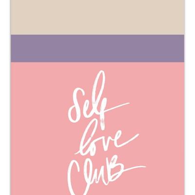 Postkarte Selflove Club