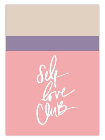 Carte postale Self Love Club