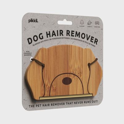 Removedor de pelo de perro | Rodillo de pelusa de bambú ecológico