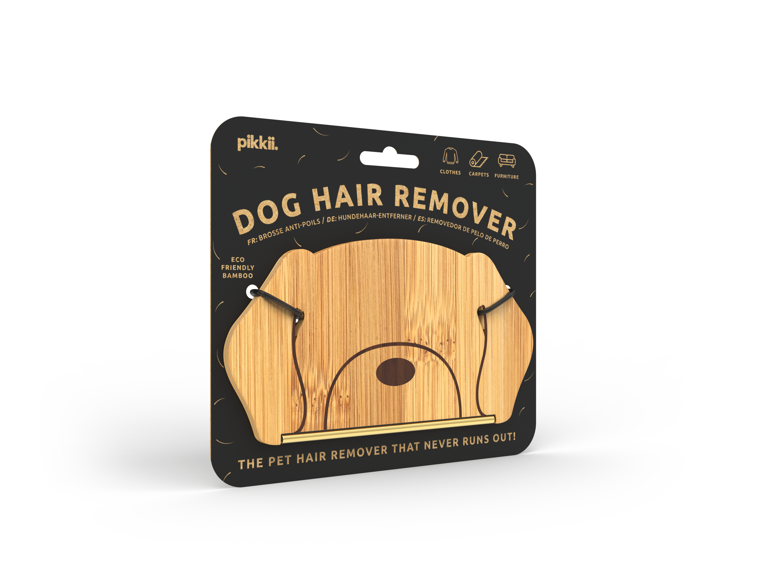 Dog Hair Remover | Sustainable-Friendly Bamboo Lint Roller