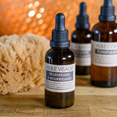 Nourishing and regenerating facial oil