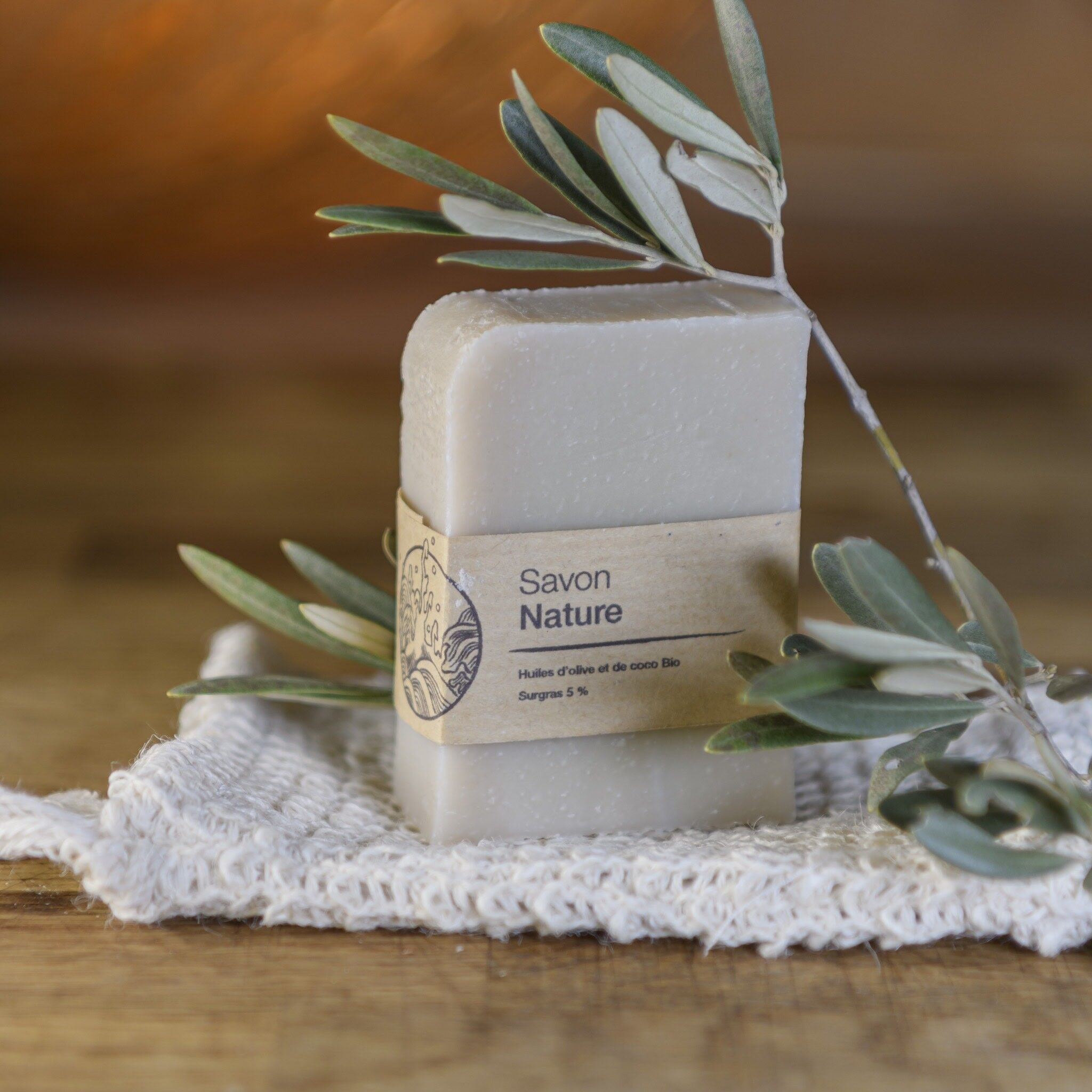 Nature soap with shea butter