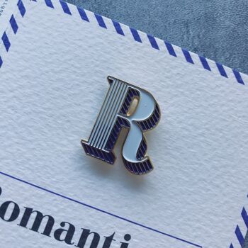 Badge et carte épinglette romantique R 4