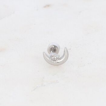 Piercing - Lune et oxyde de zirconium 3