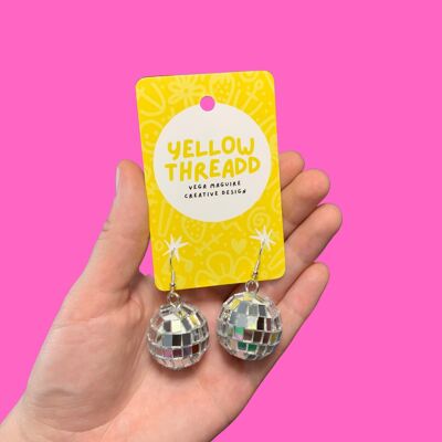 Disco Ball Earrings