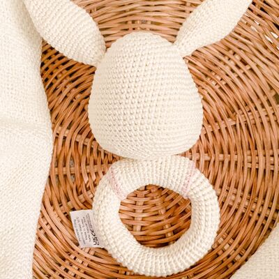 Crochet Bunny Hochet / Certifié UKCA-CE