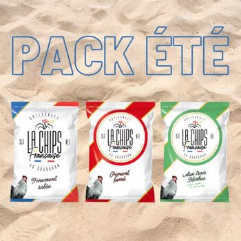 La chips française naturel made in france lot de 10 paquets - efrançais