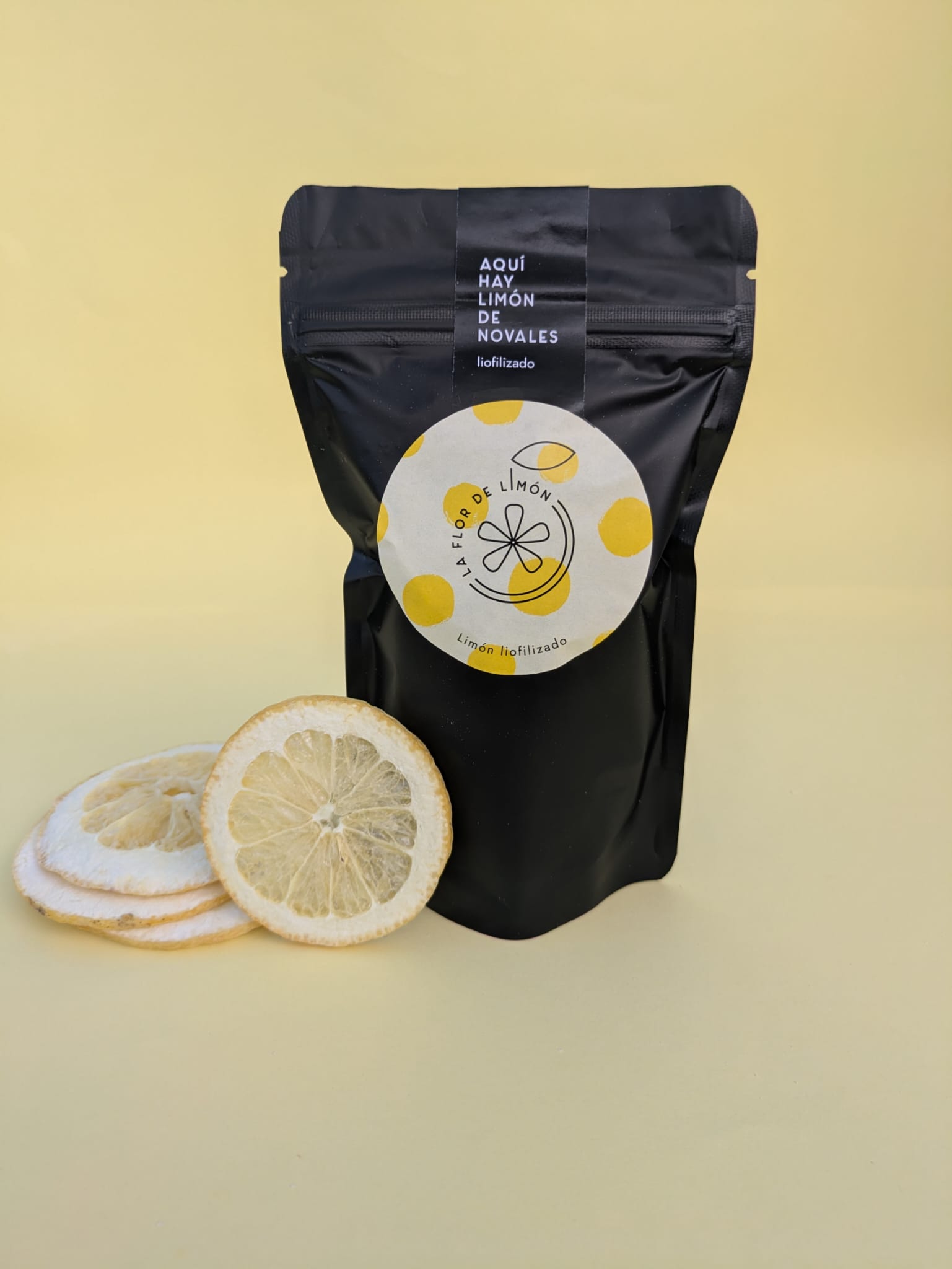 Sliced Freeze Dried Lemon