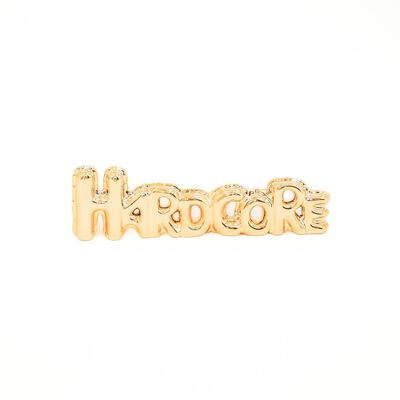HV Ballonornament 'Hardcore' - Gold - 33.4x3.8x9.8 cm