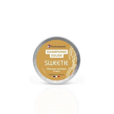 Shampoing solide - SWEETIE - FORMAT VOYAGE - BOITE METAL