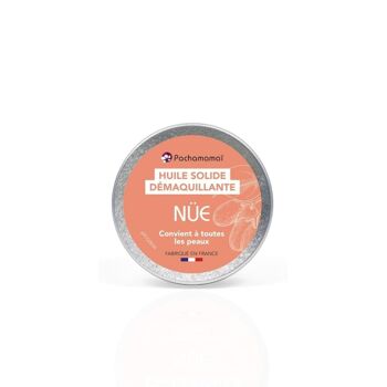Solid make-up remover - NÜE - TRAVEL SIZE - METAL BOX 1