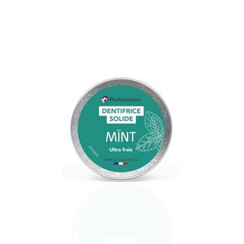 Solid Toothpaste - MÏNT - Intense Mint - 30G - Metal Box - Unit 1