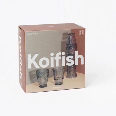 KoiFish stackable glasses - blue