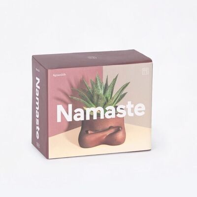 Namaste-Blumentopf