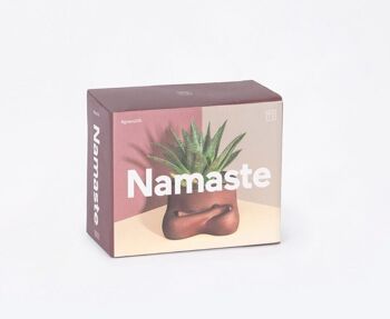Pot de fleurs Namasté