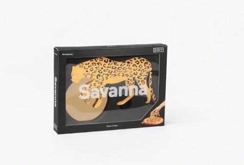 Savanna Pizza Cutter: Cheetah