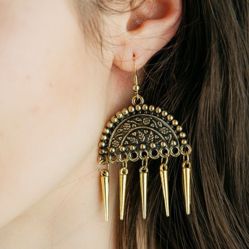 Oxidized on sale earrings wholesale