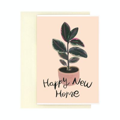 happy new home | moving card