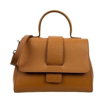 Large sac à main pour femme en cuir italien. Bientôt la mode 6