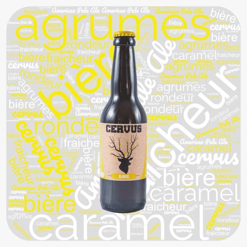 Cervus Blonde 33cl Bière artisanale BIO