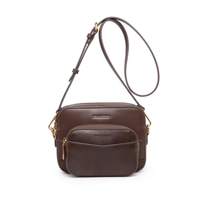 Cindy cross-body - dark brown