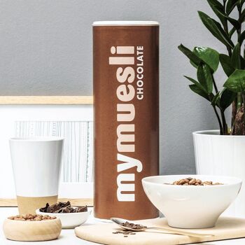 mymuesli muesli au chocolat, bio, 575g, boîte de 6, bio 3