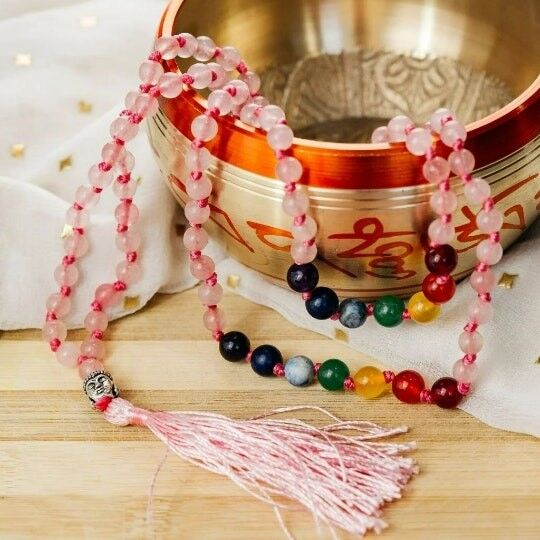 Yoga on sale bead necklace