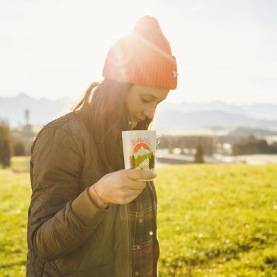 Campeggio / tazza da caffè Che l'avventura abbia inizio