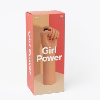 Girl Power vase, Big Brown