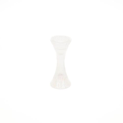 HV Glass Candleholder - Rainbow - 7x16cm