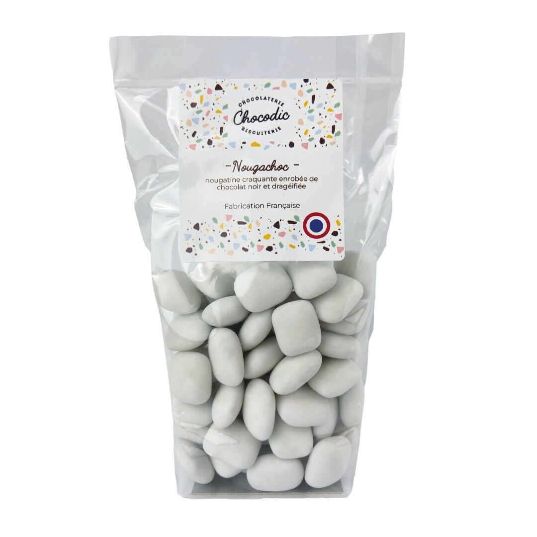 CHOCODIC – Nougachoc-Dragees, Süßwarenbeutel, 180 g