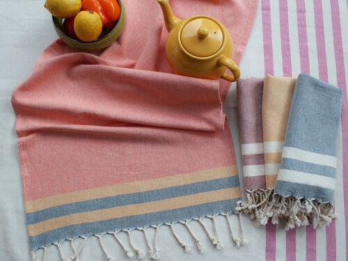 Pure Cotton Kitchen Towels - Set of 8
