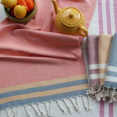 Pure Cotton Kitchen Towels - Set of 8