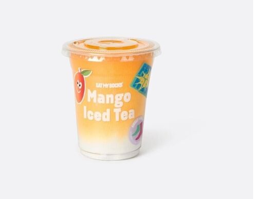 Socks: Iced Tea, Mango, 2