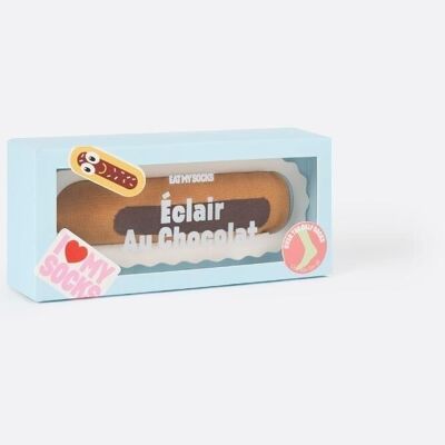 Chaussettes : Éclair au chocolat