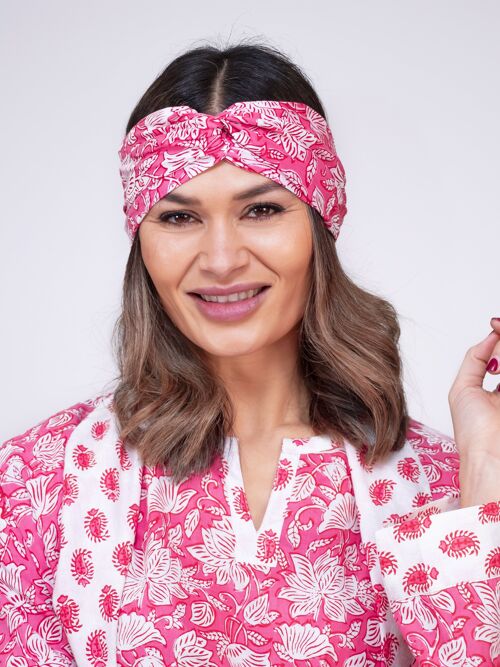 Peony Paisley Hair Scarf