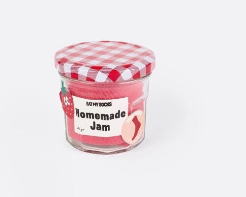 Socks: Homemade Jam, Strawberry