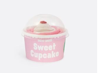Chaussettes : Cupcake aux fraises