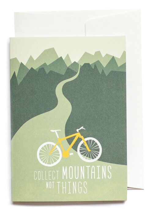 Grußkarte - Mountainbike