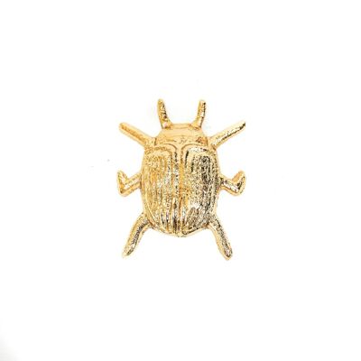 HV-Kerzennadeln – Käfer – Gold – 6 x 5 x 2 cm